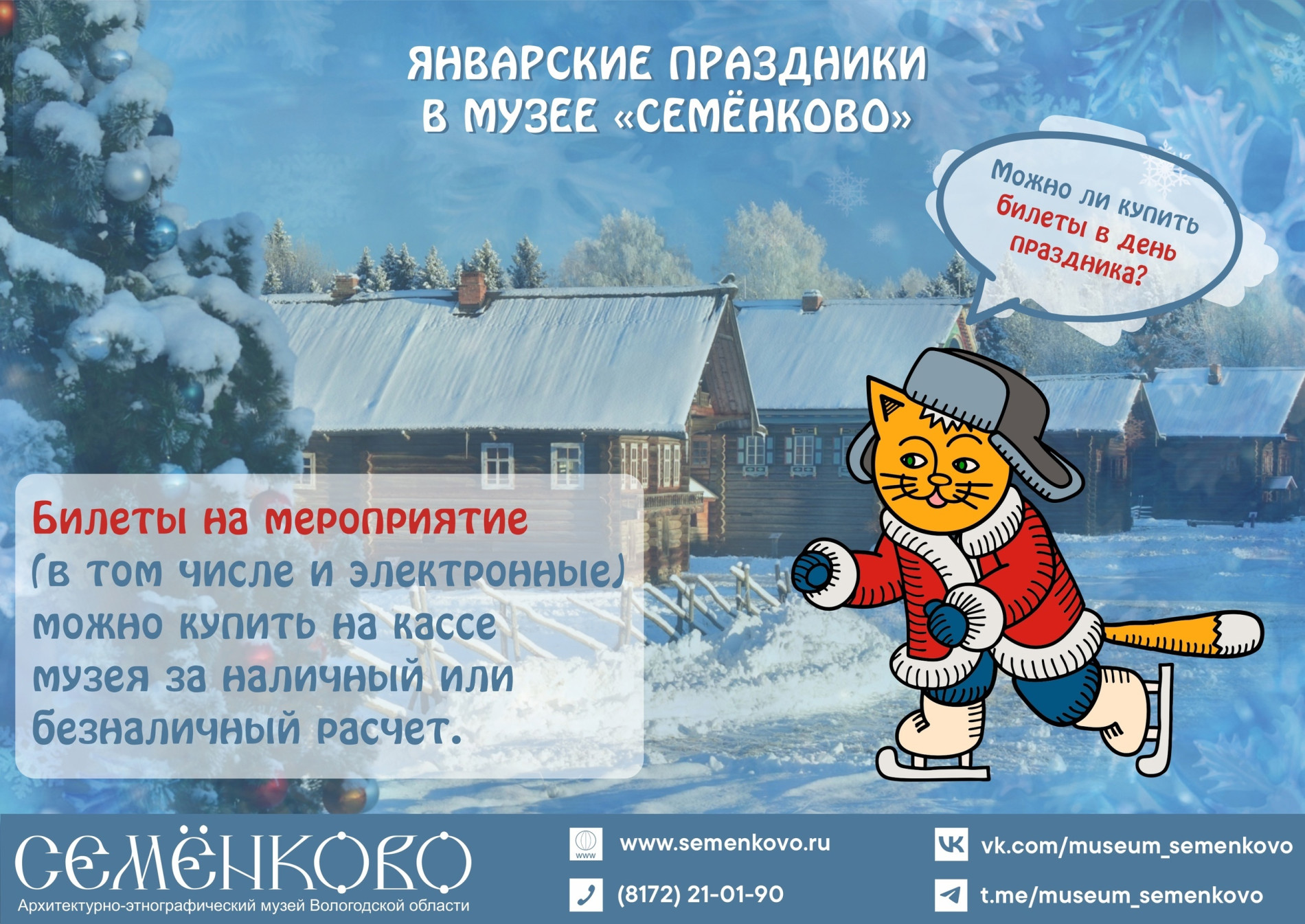 Новый год в Семёнково